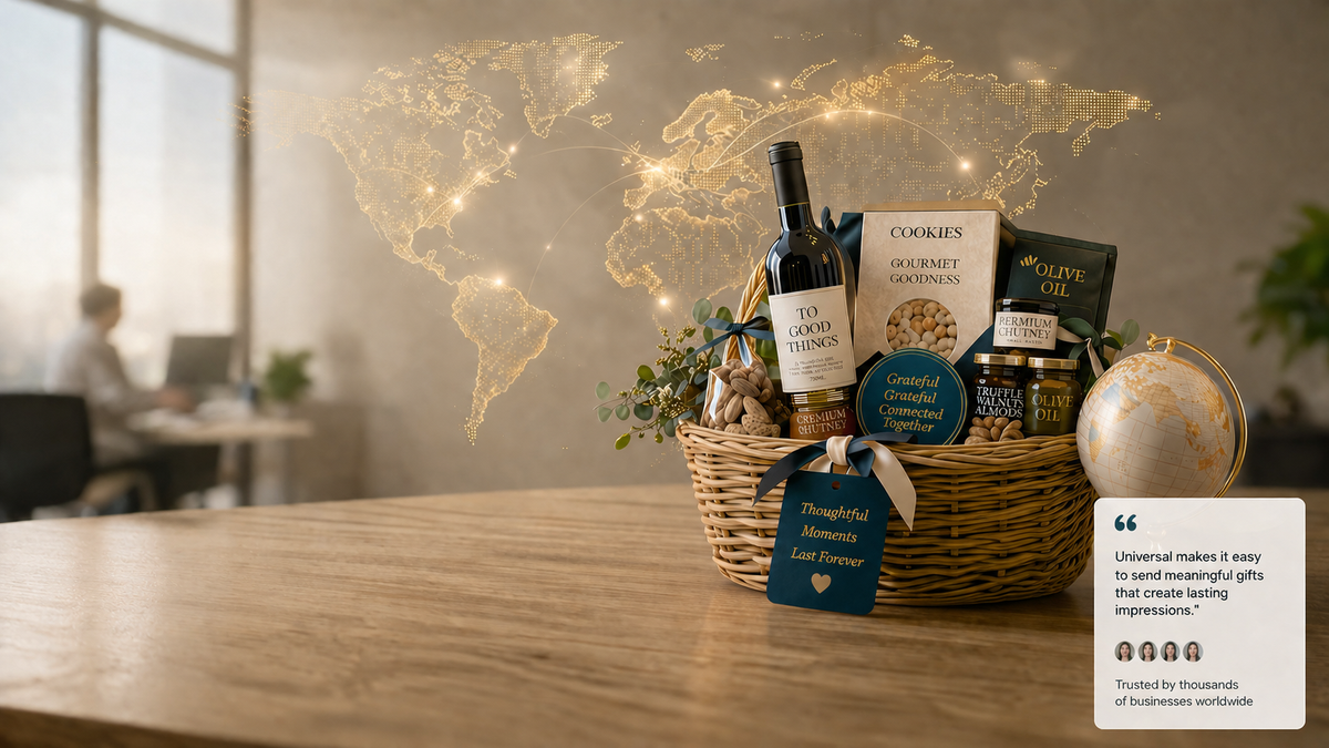 Gift basket delivery worldwide
