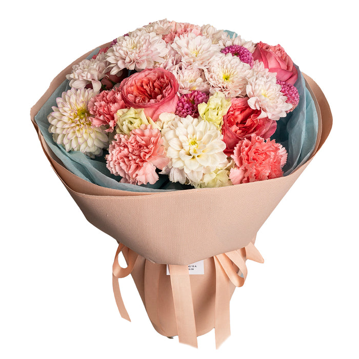 Pink Flower Perfection Bouquet flowers for delivery in Saudi Arabia