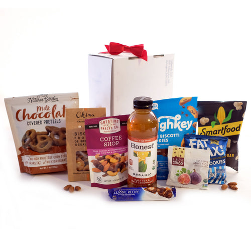 Deluxe Iced Tea & Snack Box alcohol-free gift for delivery in selected countries