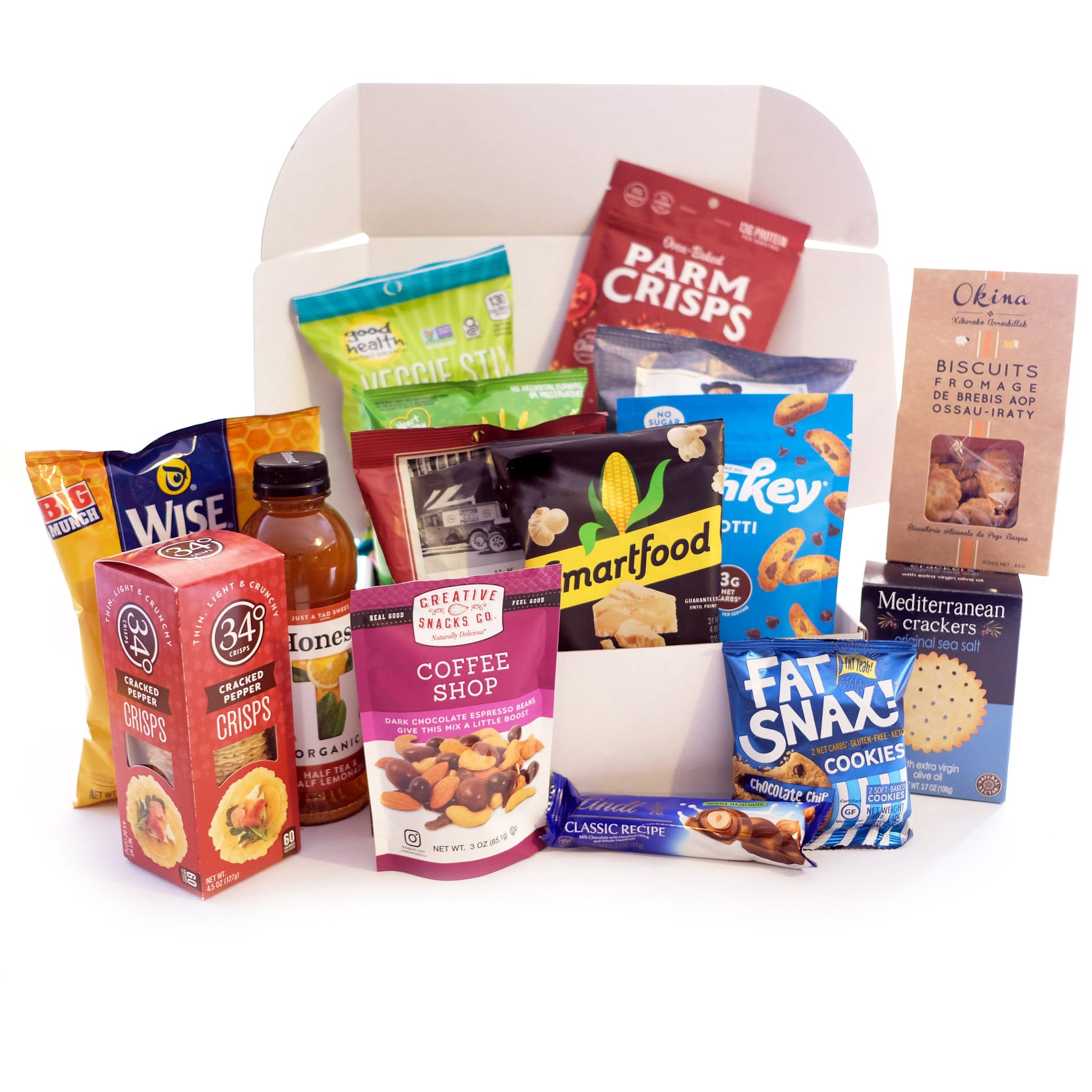 Ultimate Savory & Sweet Snack Box alcohol-free gift for delivery in selected countries