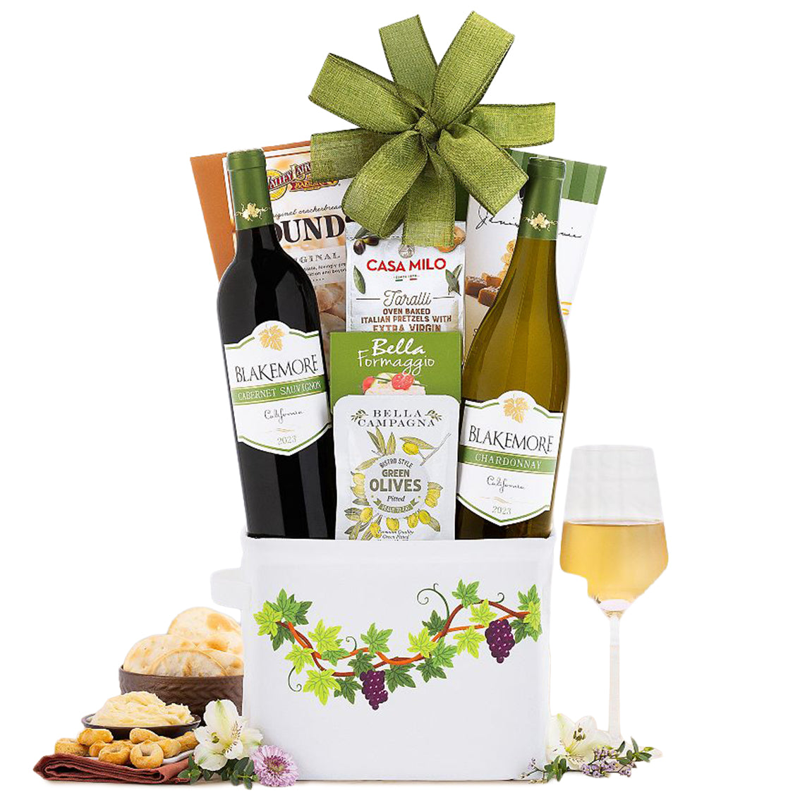 Classic Holiday Gourmet Gift Basket gift available for delivery in the United States