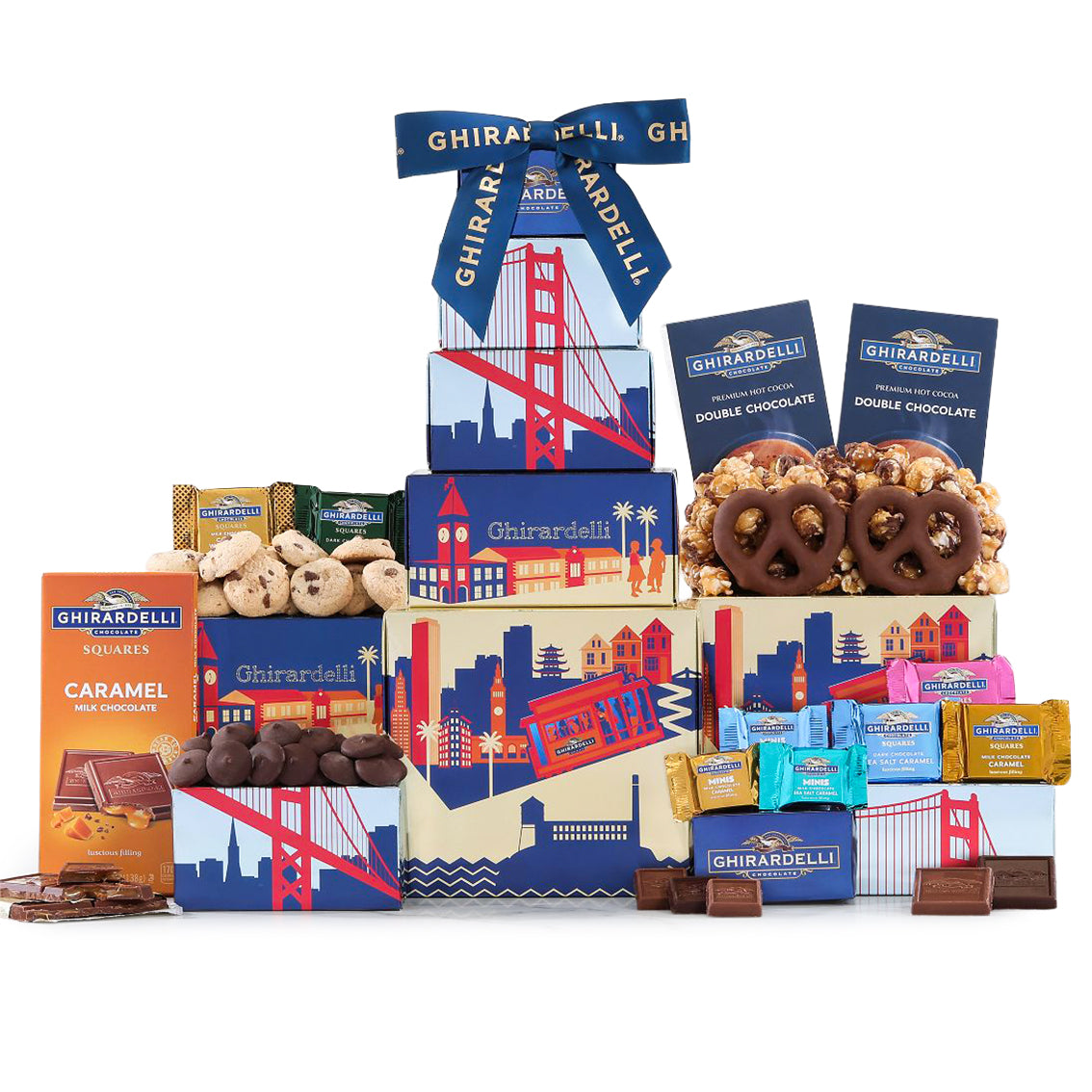 Joyful Chocolate & Cookies Selection gift available for delivery in the United States