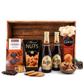 Beer, Chocolate & Savory Snacks Gift gift basket