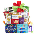 Joyful Birthday Chocolate & Cookies Showcase gift available for delivery in the United States