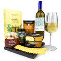 White Wine, Olives & Dips Hamper for gift delivery in the United Kingdom