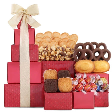Chocolate Paradise with chocolates, tea and popcorn