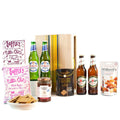European Lager & Gourmet Snacks Hamper for gift delivery in the United Kingdom