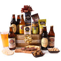 Dark & Light Beer Gourmet Basket for gift delivery in the United Kingdom