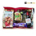 Gourmet box with Christmas wine from Costa Rica Universal Gift Baskets