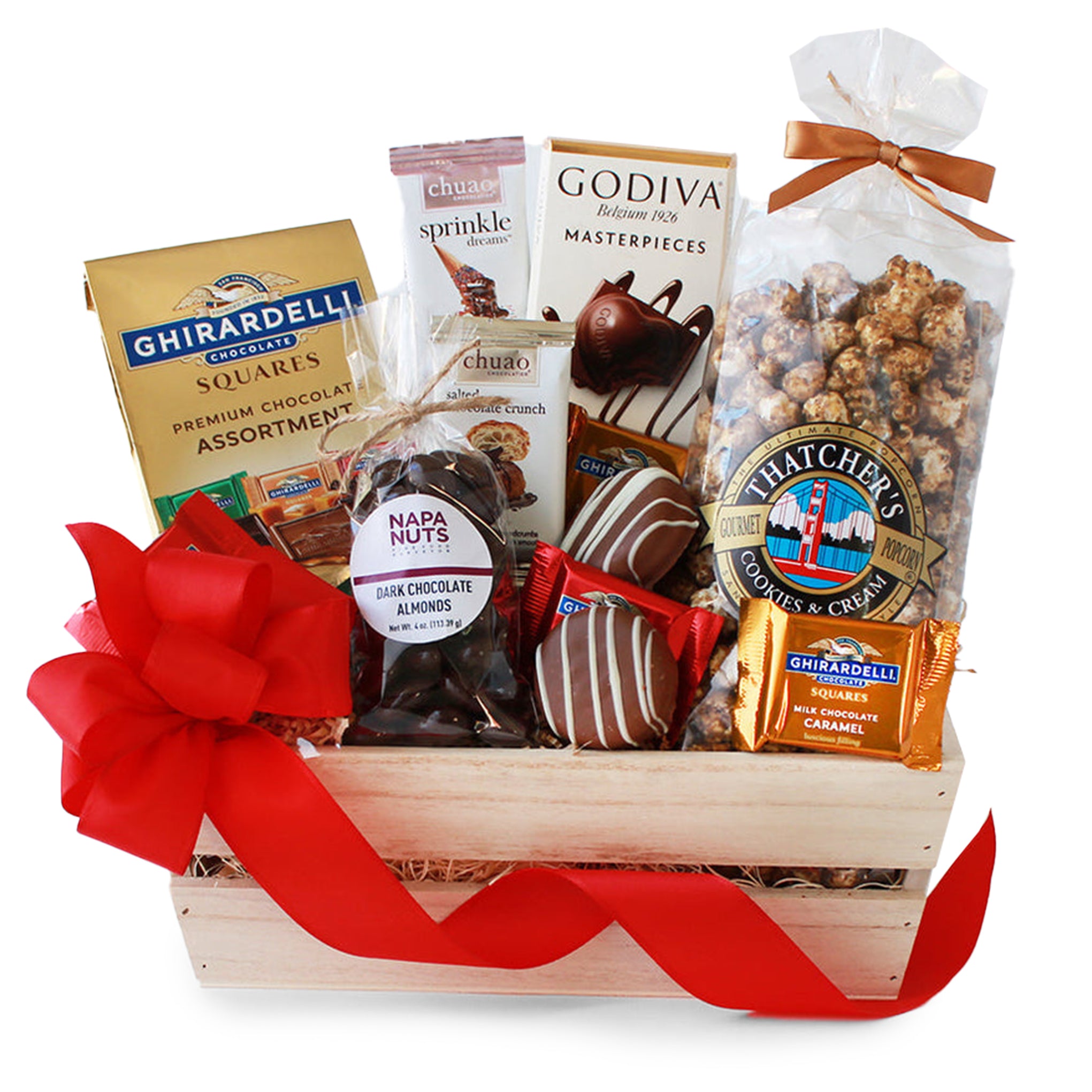 Warm Chocolate Indulgence Selection gift available for delivery in the United States