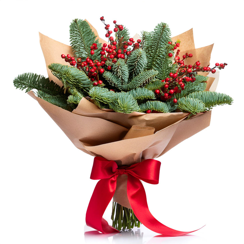 Fern & Berry Seasonal Bouquet for gift delivery in the United Kingdom