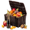Sparkling Wine & Fresh Fruit Picnic Basket for gift delivery in the United Kingdom