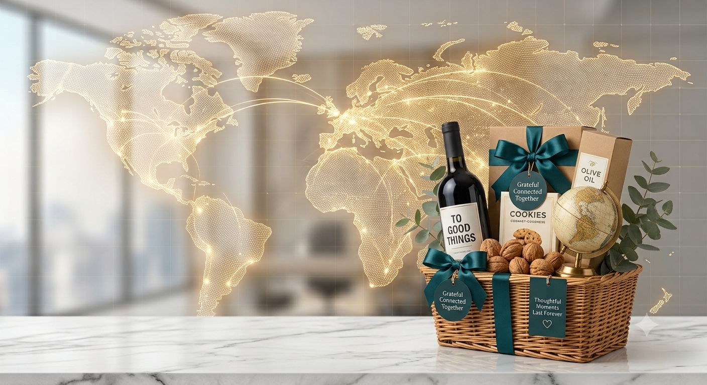 Gift baskets overseas