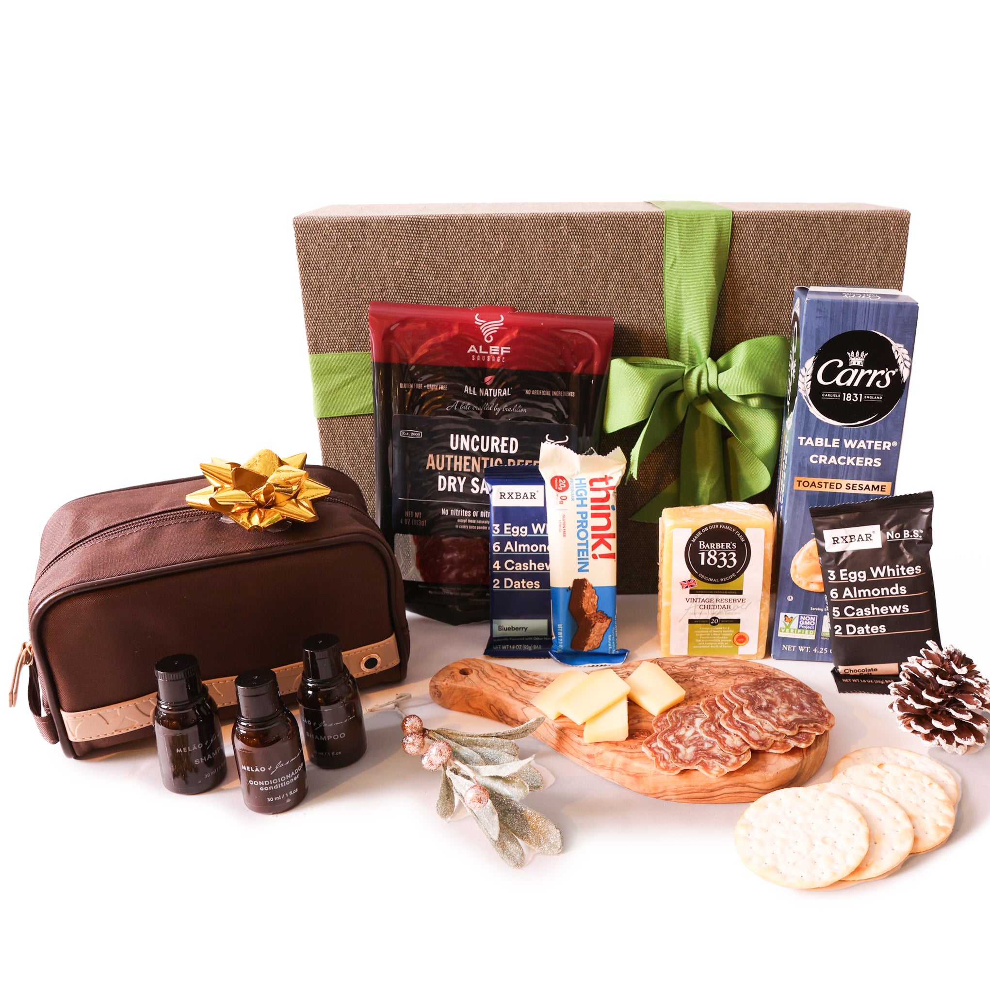 Savory Essentials Gift Basket alcohol-free gift for delivery in selected countries