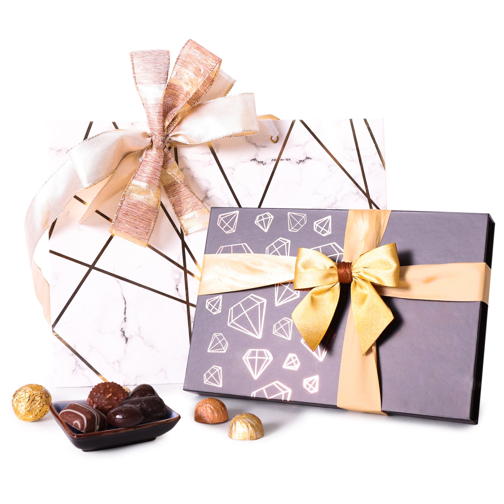 Delightful Holiday Chocolate Indulgence Assortment gift available for delivery in the United States