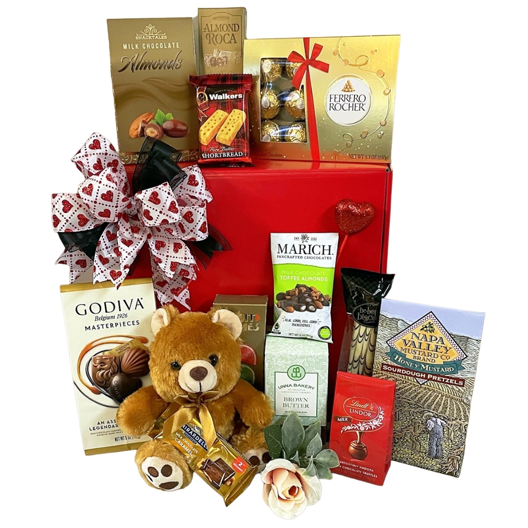 Thoughtful Romantic Indulgence Showcase gift available for delivery in the United States