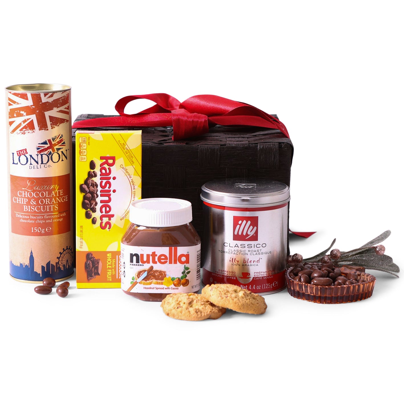 Coffee, Cookies & Cocoa Spread Box alcohol-free gift for delivery in selected countries