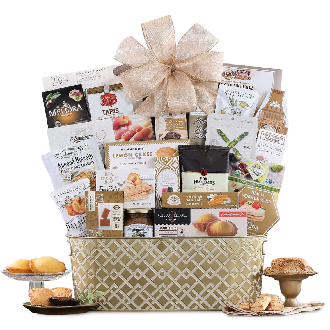 Radiant Savory Gourmet Basket gift available for delivery in the United States