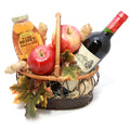Apple, Honey & Red Wine Basket gift basket
