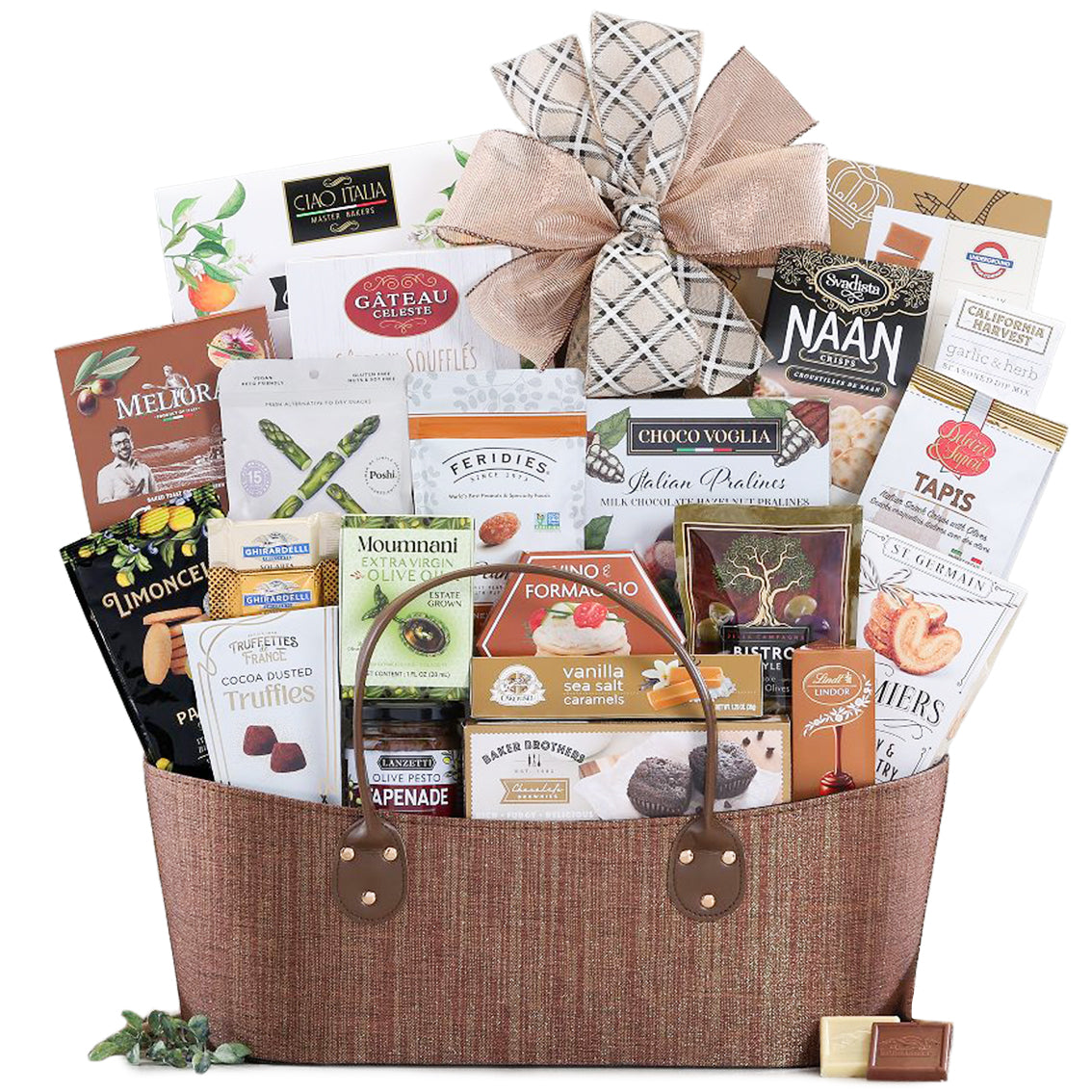 Vibrant Sweet & Savory Gift Basket gift available for delivery in the United States