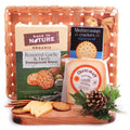 Cheese & Cracker Snack Basket alcohol-free gift for delivery in selected countries