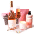 Rosé Wine, Chocolate & Spa Gift Tray for gift delivery in the United Kingdom