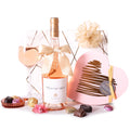 Rosé Wine & Truffle Gift Set gift basket
