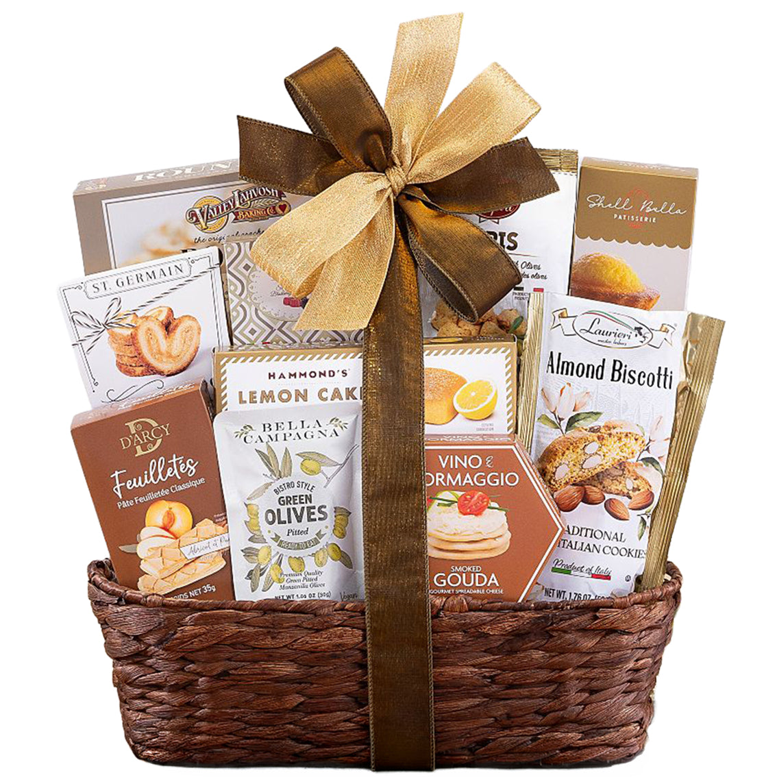 Refined Sweet & Savory Gift Basket gift available for delivery in the United States