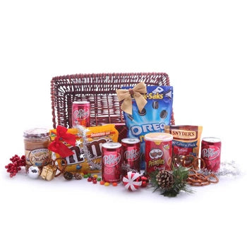Santa's Secret Stash Gourmet Gift Baskets