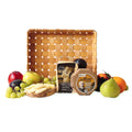 Seasonal Fruit & Cheese Basket alcohol-free gift for delivery in selected countries