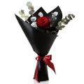 Single Red Rose Gift Arrangement for gift delivery in the United Kingdom