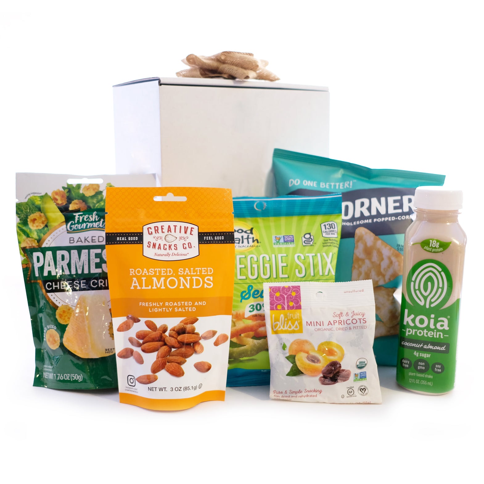 Smoothie & Savory Snacks Care Box alcohol-free gift for delivery in selected countries