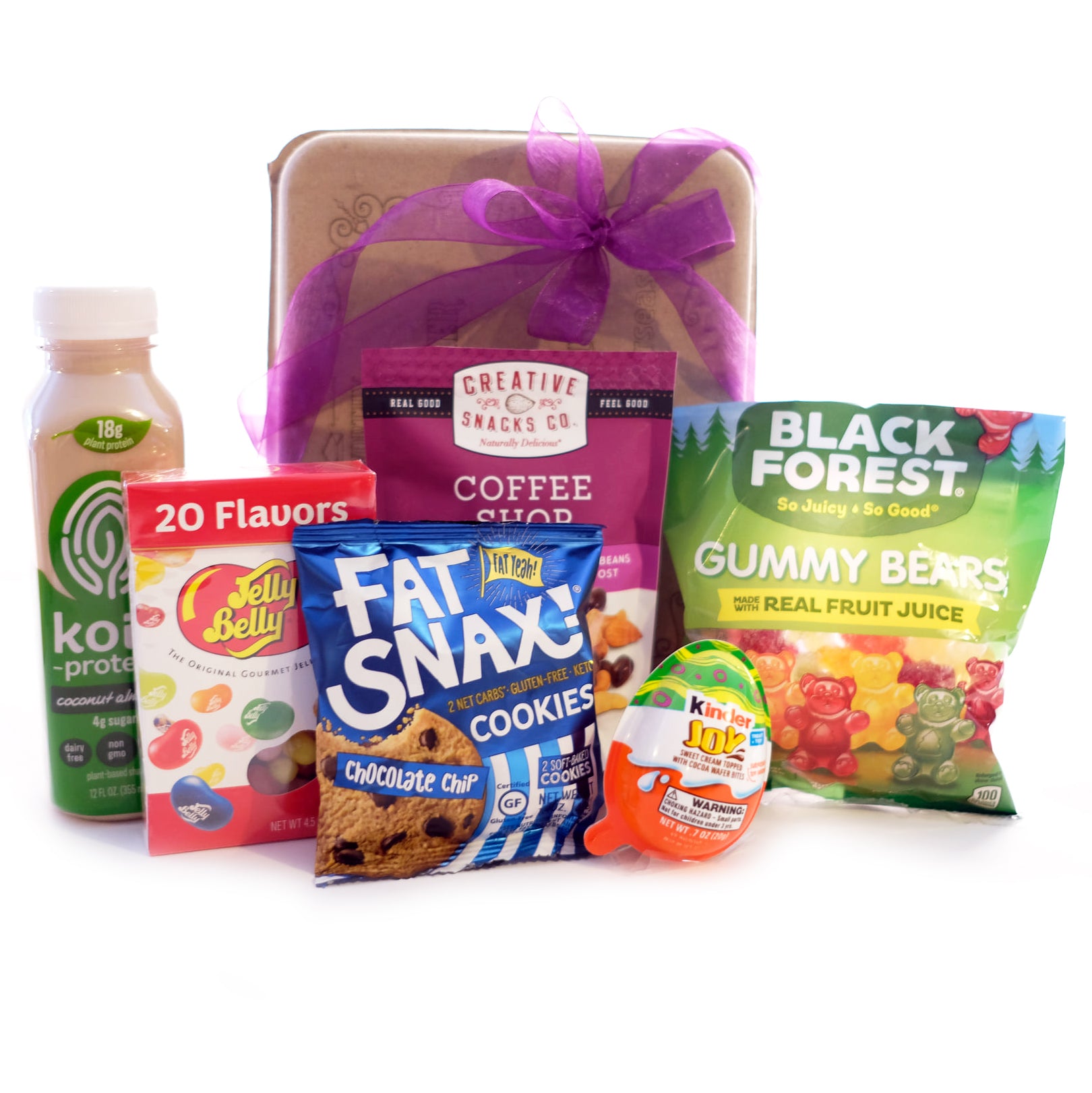 Smoothie & Candy Snack Box alcohol-free gift for delivery in selected countries
