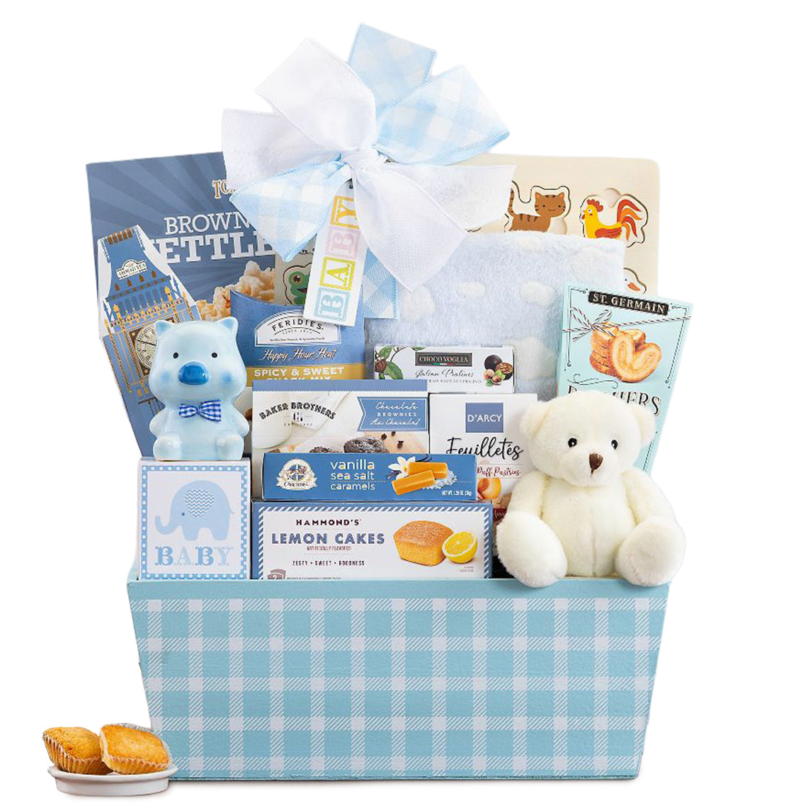 Warm New Baby Welcome Selection gift available for delivery in the United States
