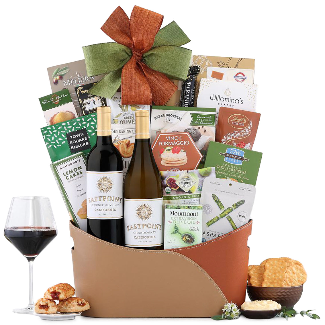 Bright Cabernet Gourmet Collection gift available for delivery in the United States