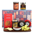 Festive British Cheese Gift Box for gift delivery in the United Kingdom