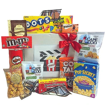 Assortment of theatrical gifts USA gift baskets