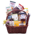 Gift basket with thoughtful gifts (tea, coffee, and gifts)