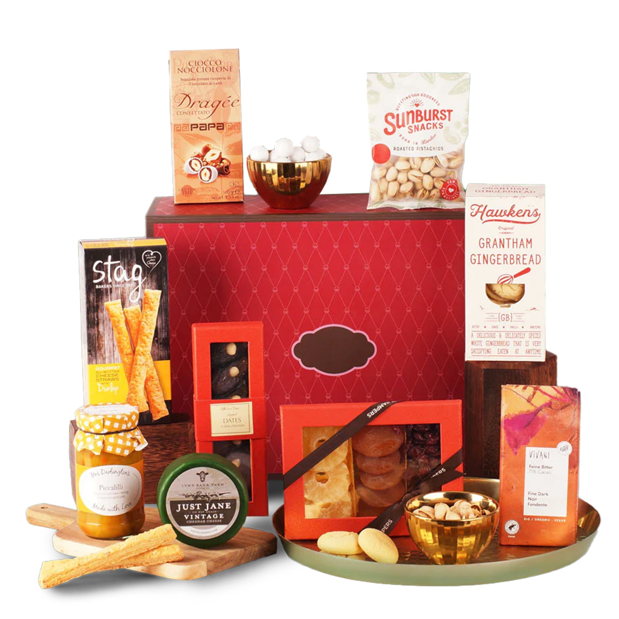 Halal Gourmet Snacks & Dates Hamper for gift delivery in the United Kingdom