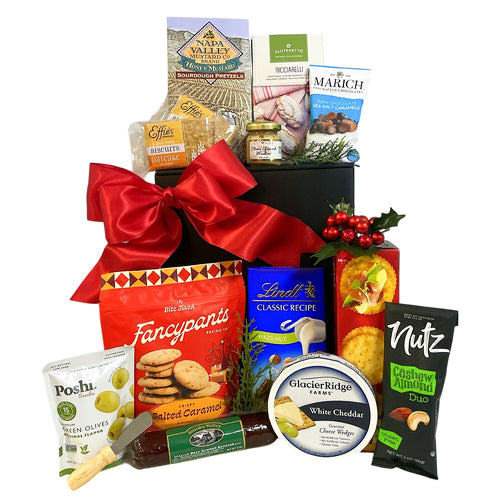 Vibrant Cheese & Charcuterie Gift Basket gift available for delivery in the United States