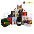 Wine munchies gift basket costa rica