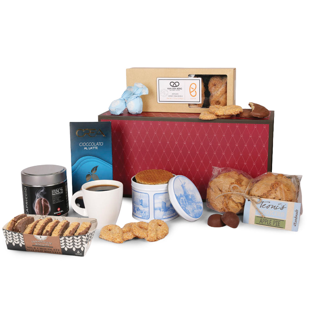 Italian Coffee & Biscuit Gift Box for gift delivery in the United Kingdom