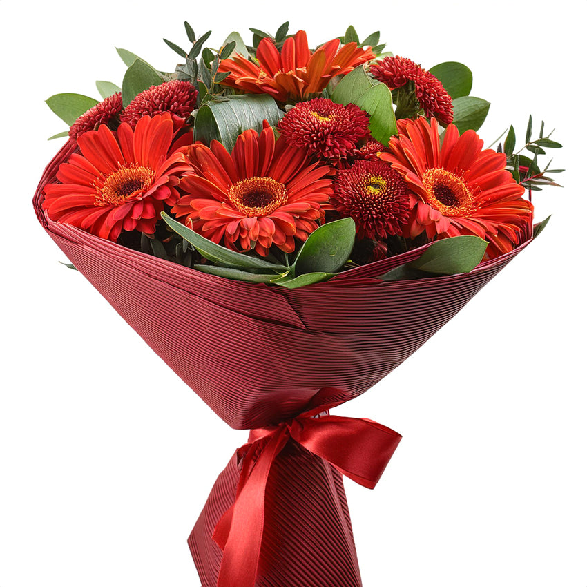 Holiday Greetings Flower Bouquet, flower arrangement delivery in Costa Rica
