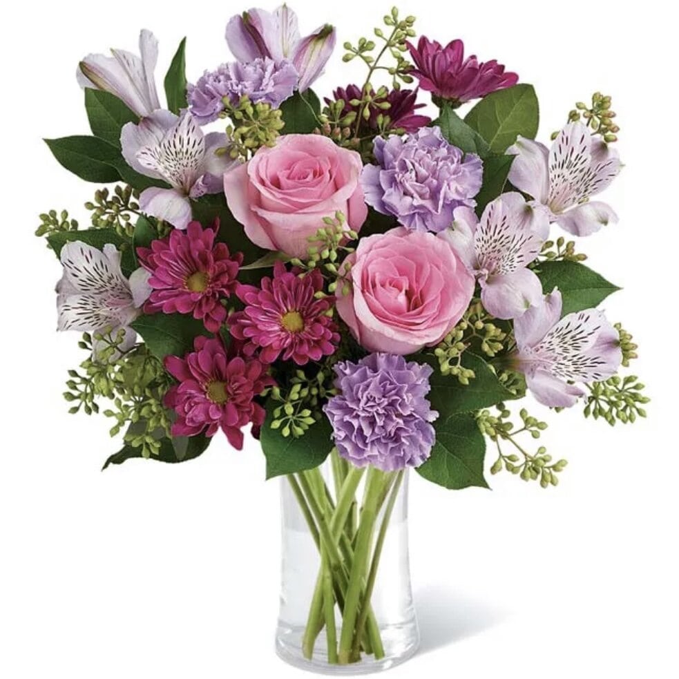 Perfect Pastels fresh flower arrangement for delivery in the United States