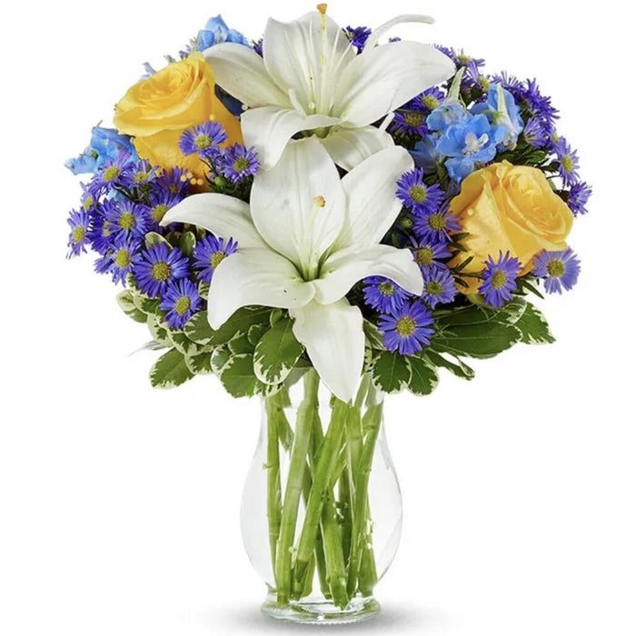 Lovely Lily fresh flower arrangement for delivery in the United States