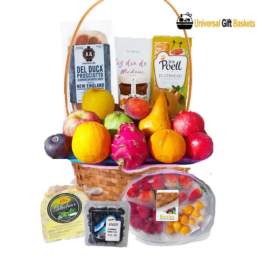 universal gift basket Canasta Fruit Profusion