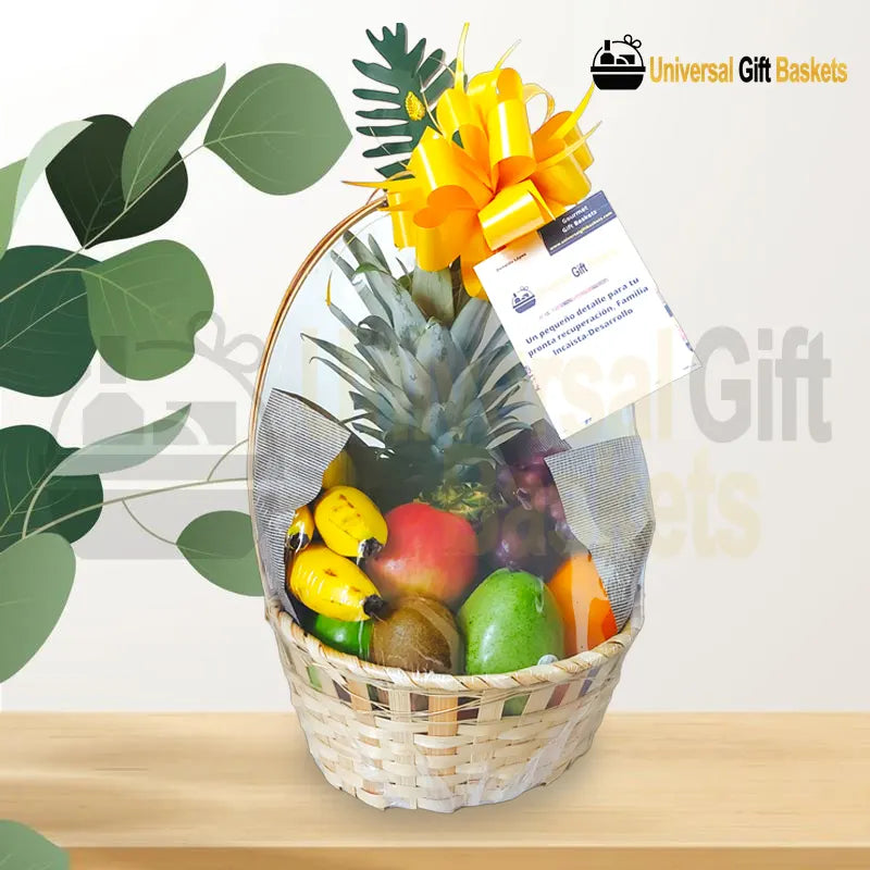 universal gift basket Canasta de frutas frescas