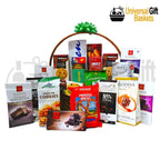 Corporate Cookie and Chocolate Baskets with chocolates and cookies