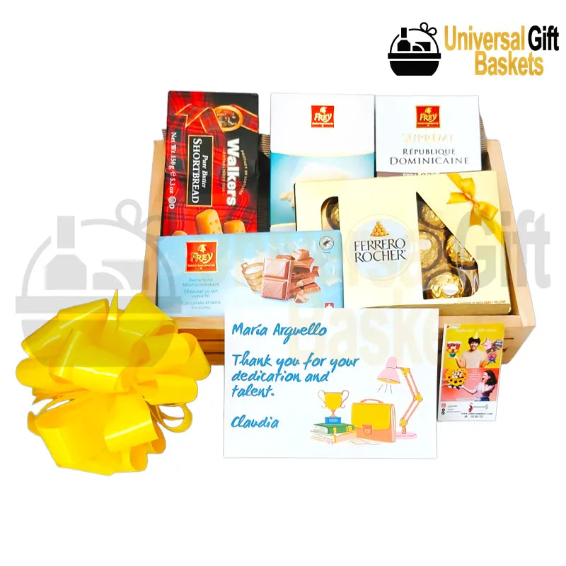 universal giftbaskets Gourmet Chocolate Delight COSTA RICA