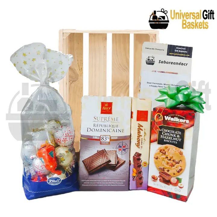 Chocolate Frenzy with chocolates and cookies